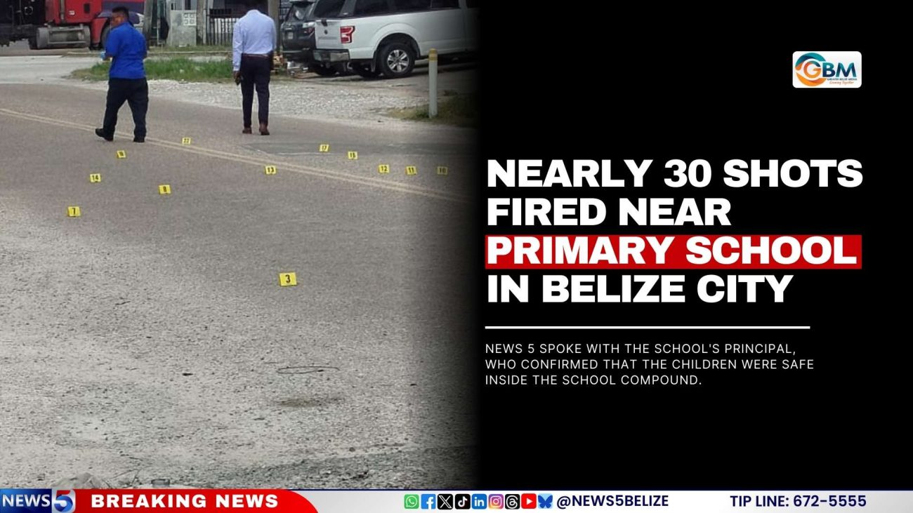 Nearly 30 Shots Fired Near Primary School in Belize City