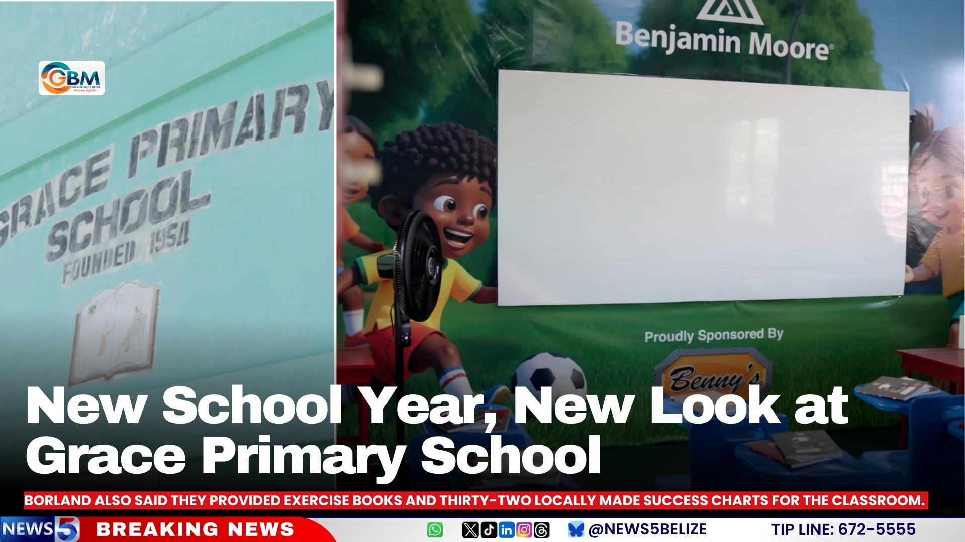 New School Year, New Look at Grace Primary School