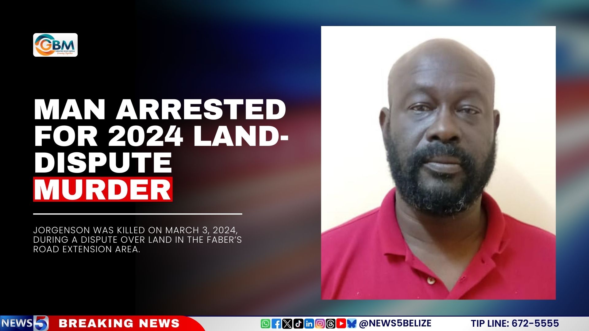 Man Arrested for 2024 Land-Dispute Murder