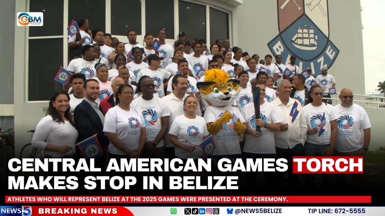 Central American Games Torch Makes Stop in Belize