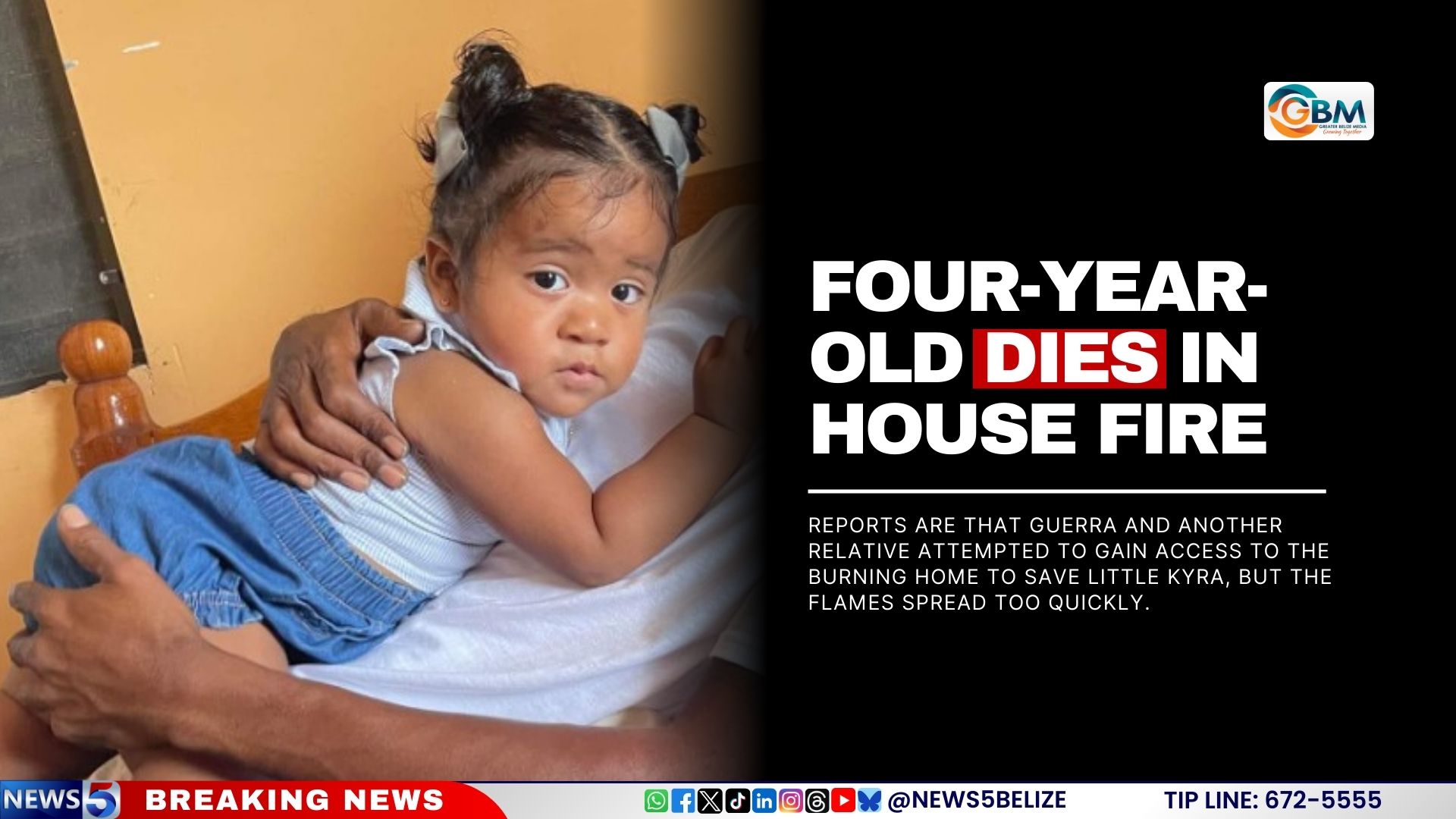 Four-Year-Old Dies in House Fire
