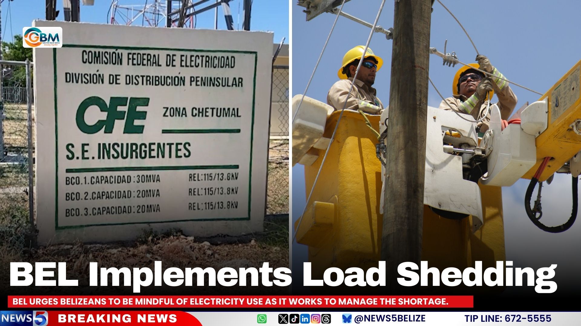 BEL Implements Load Shedding