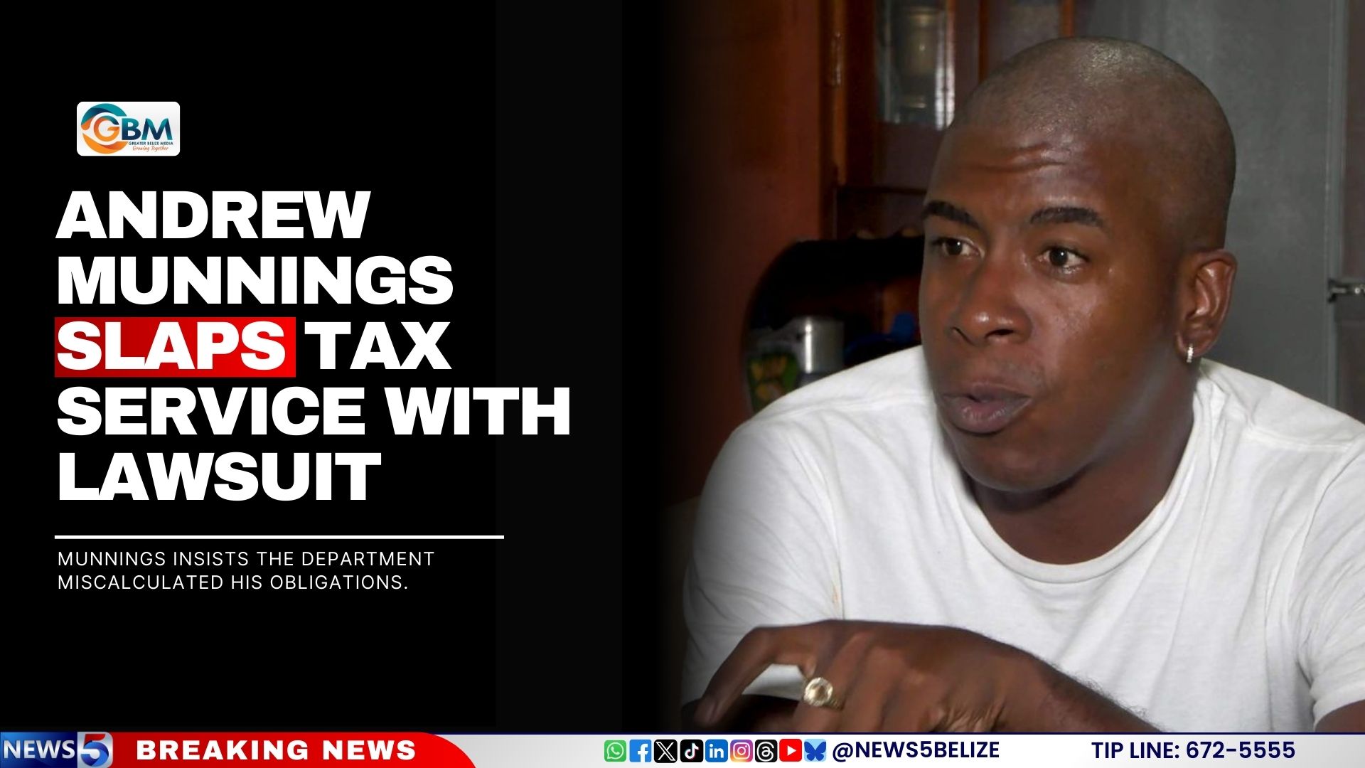 Andrew Munnings Slaps Tax Service With Lawsuit