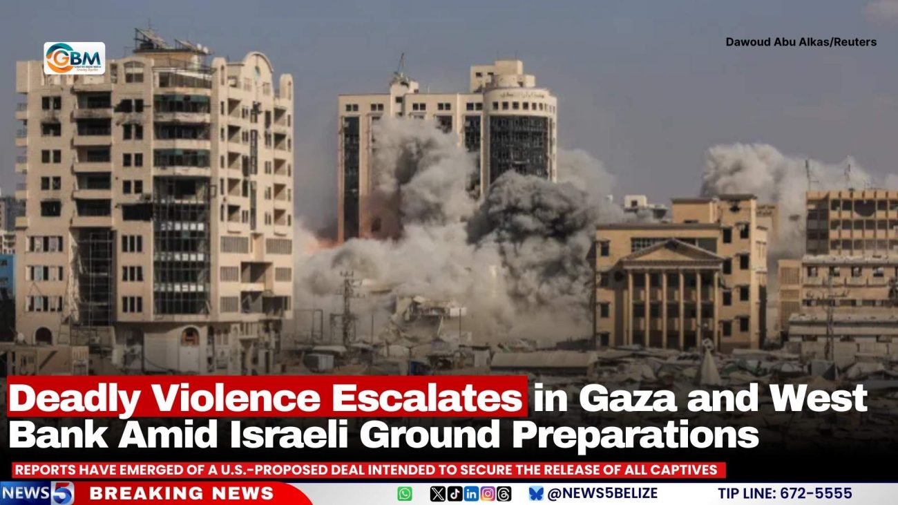 Deadly Violence Escalates in Gaza and West Bank Amid Israeli Ground Preparations