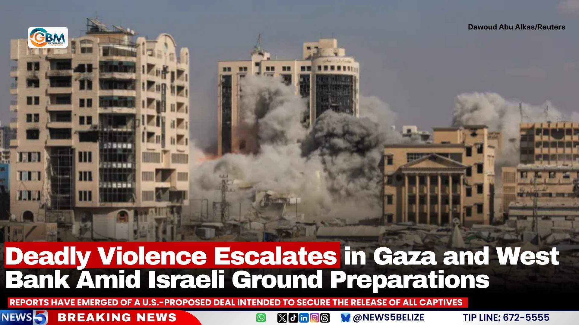 Deadly Violence Escalates in Gaza and West Bank Amid Israeli Ground Preparations