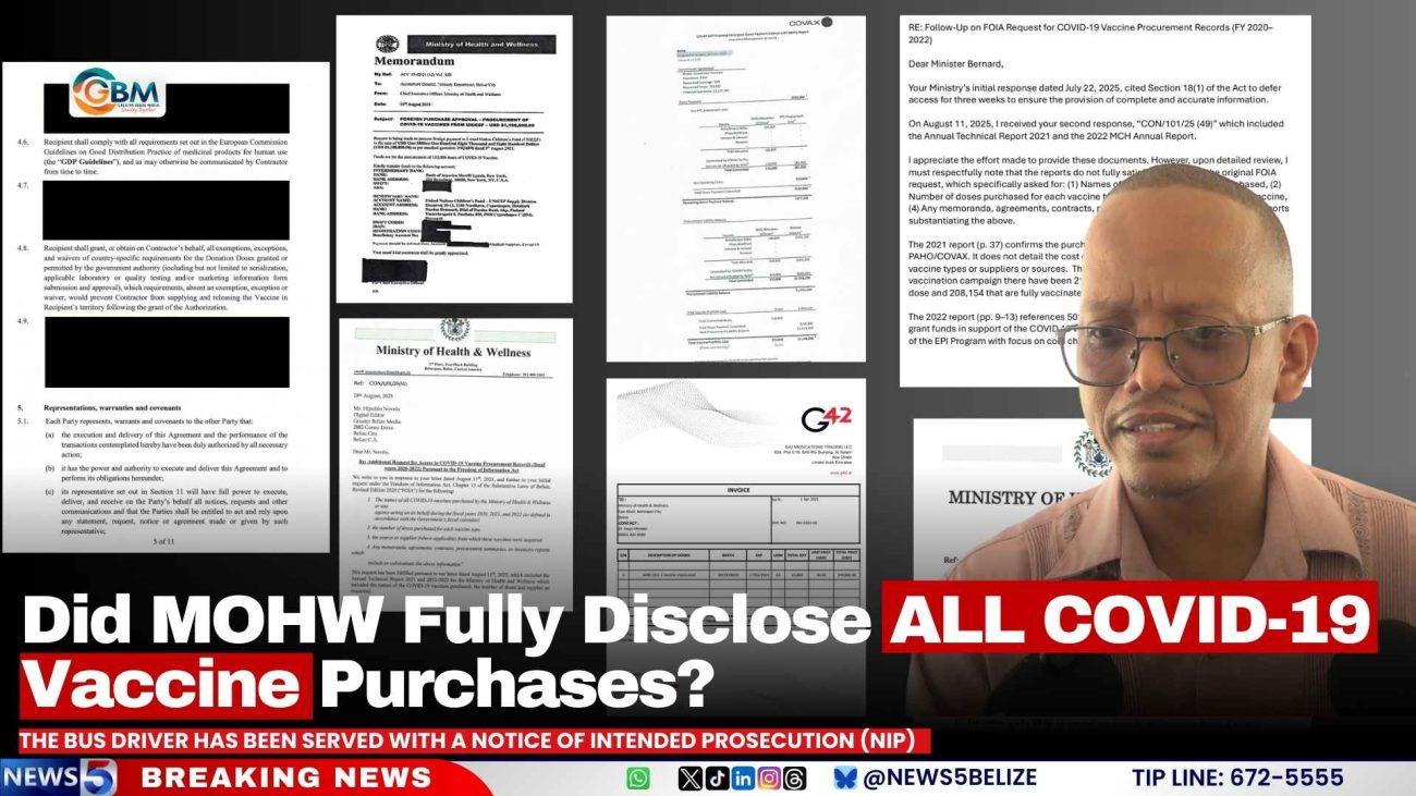 Did MOHW Fully Disclose ALL COVID-19 Vaccine Purchases?