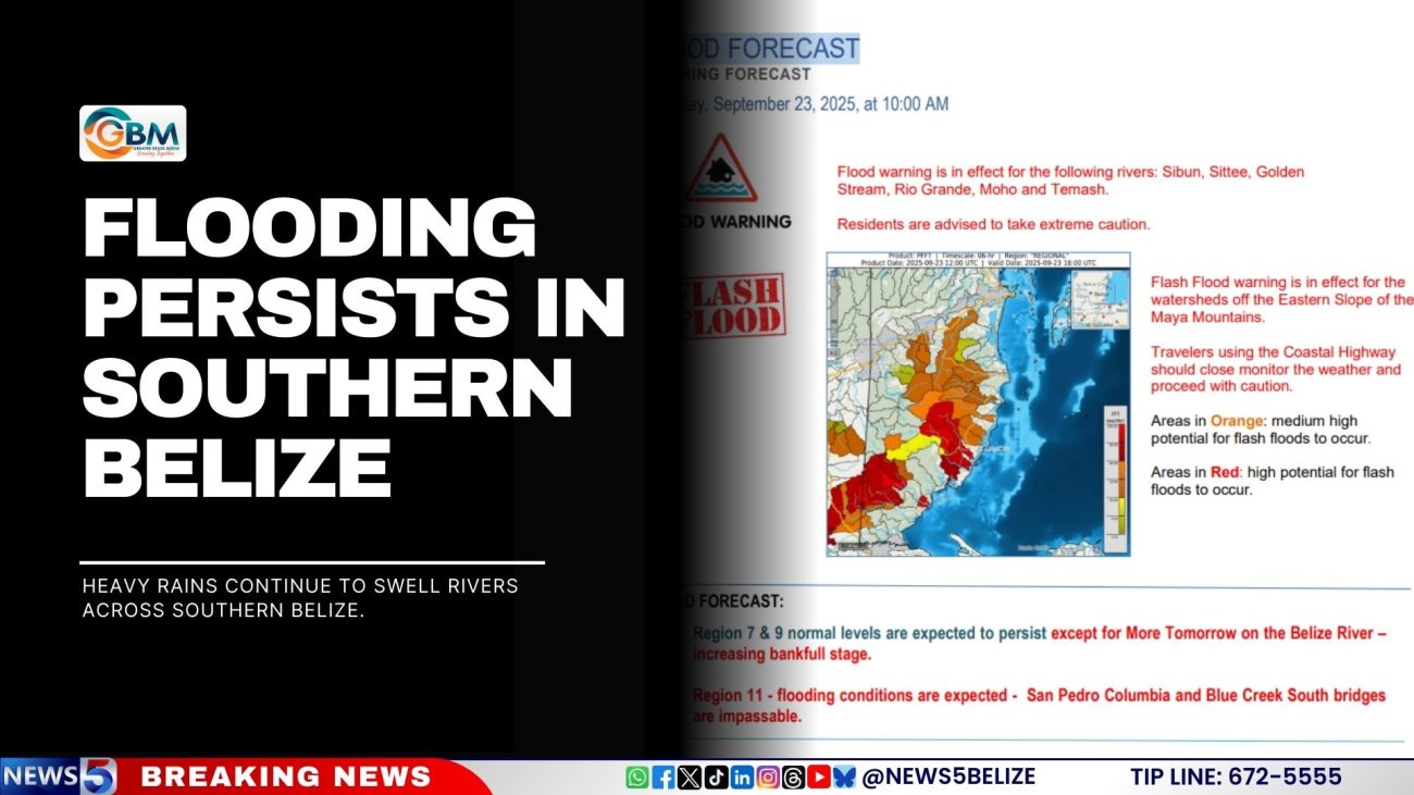 Flooding Persists in Southern Belize