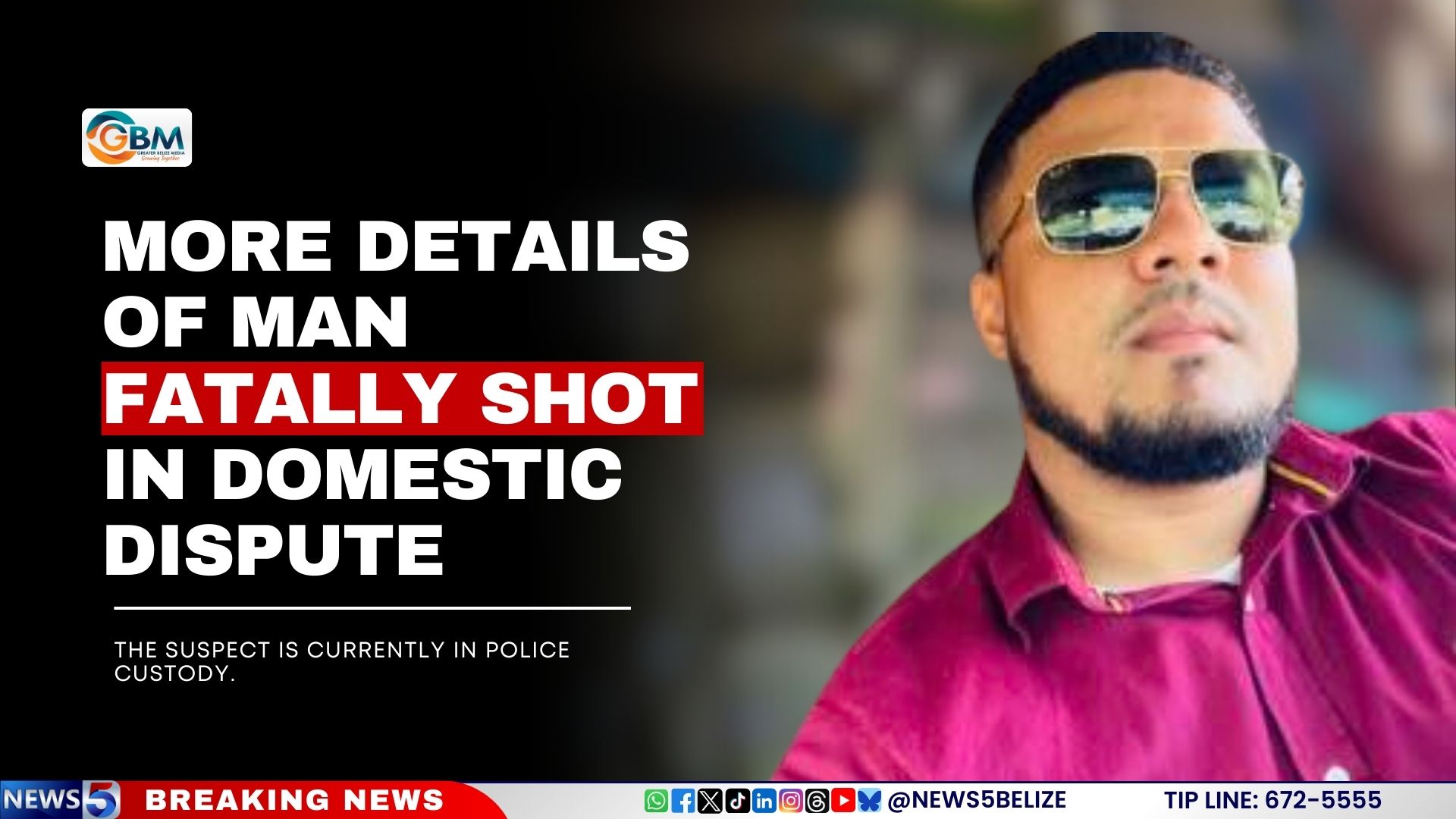 More Details of Man Fatally Shot in Domestic Dispute