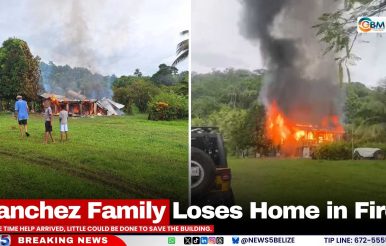 Sanchez Family Loses Home in Fire