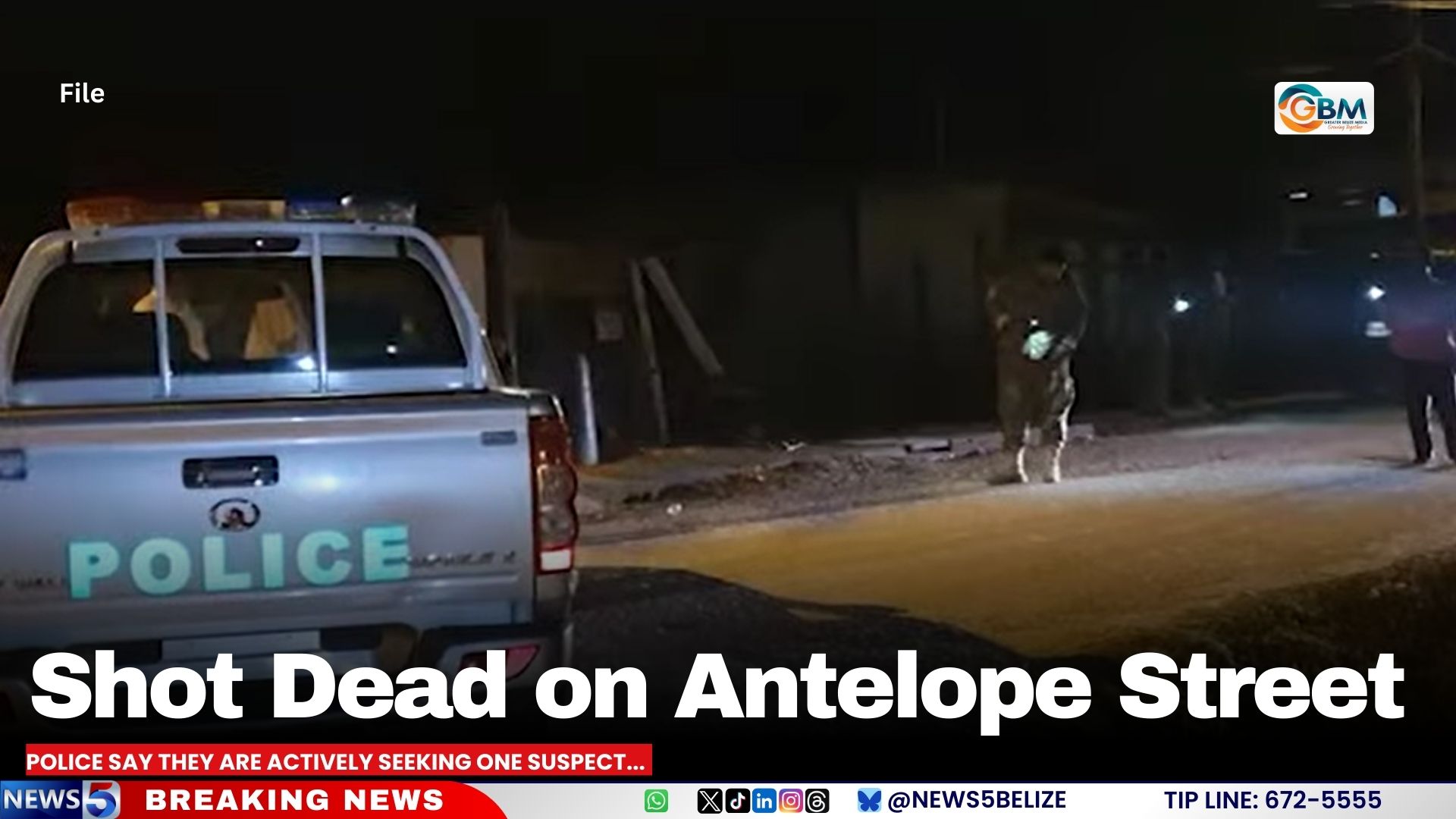 Shot Dead on Antelope Street