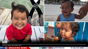 Video capturing the moment little kaleel passed away while on transit to belize city from ambergris caye via boat transporation.