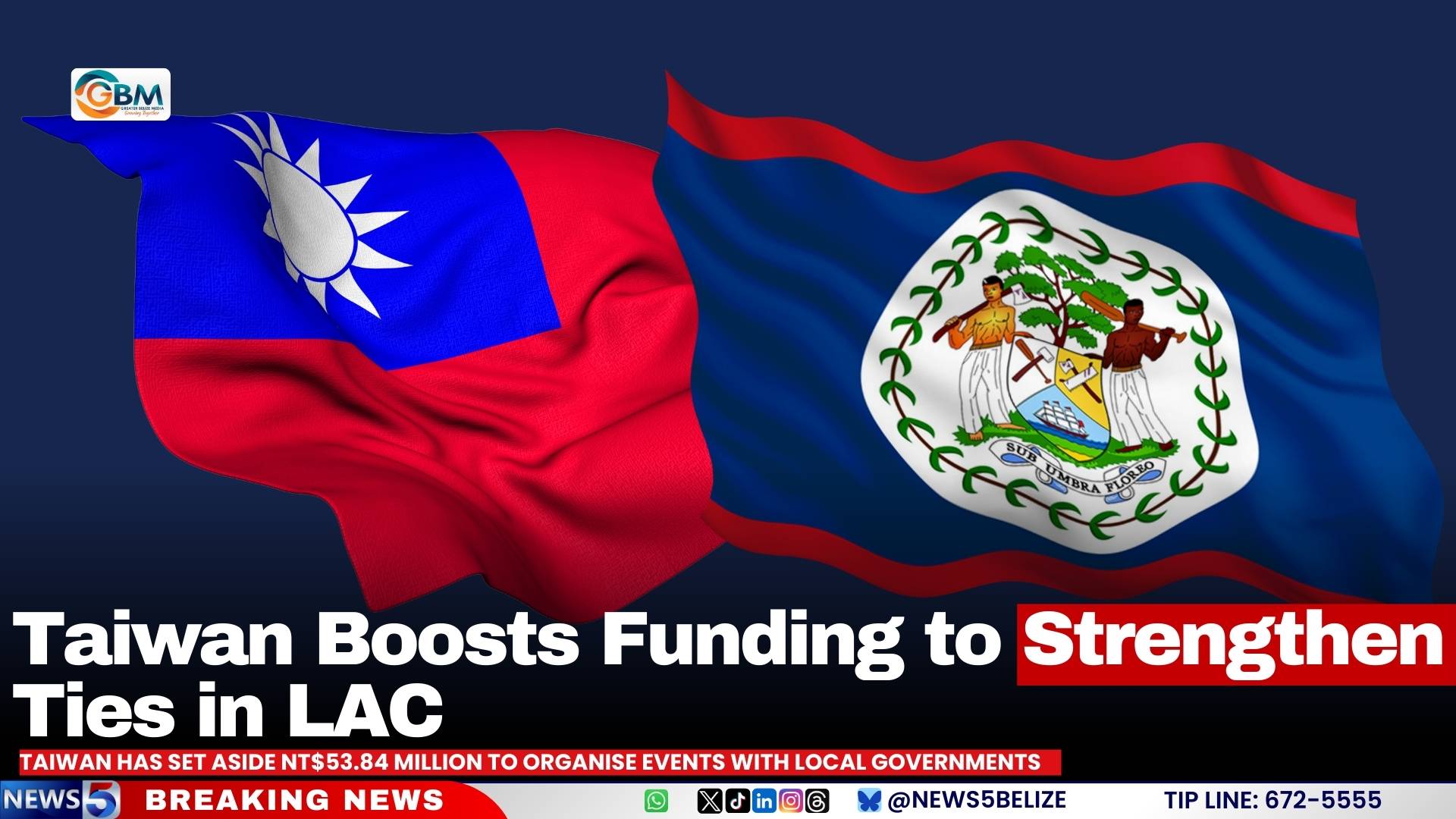 Taiwan Boosts Funding to Strengthen Ties in LAC