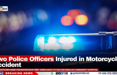 Two Police Officers Injured in Motorcycle Accident
