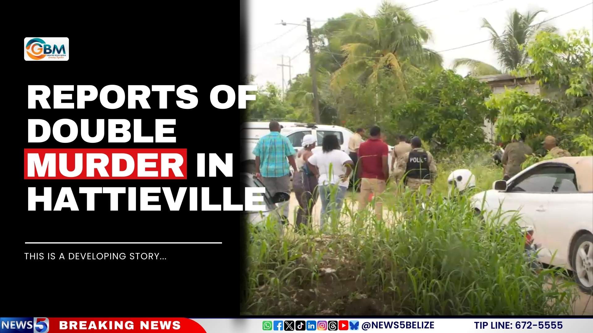 Reports of Double Murder in Hattieville