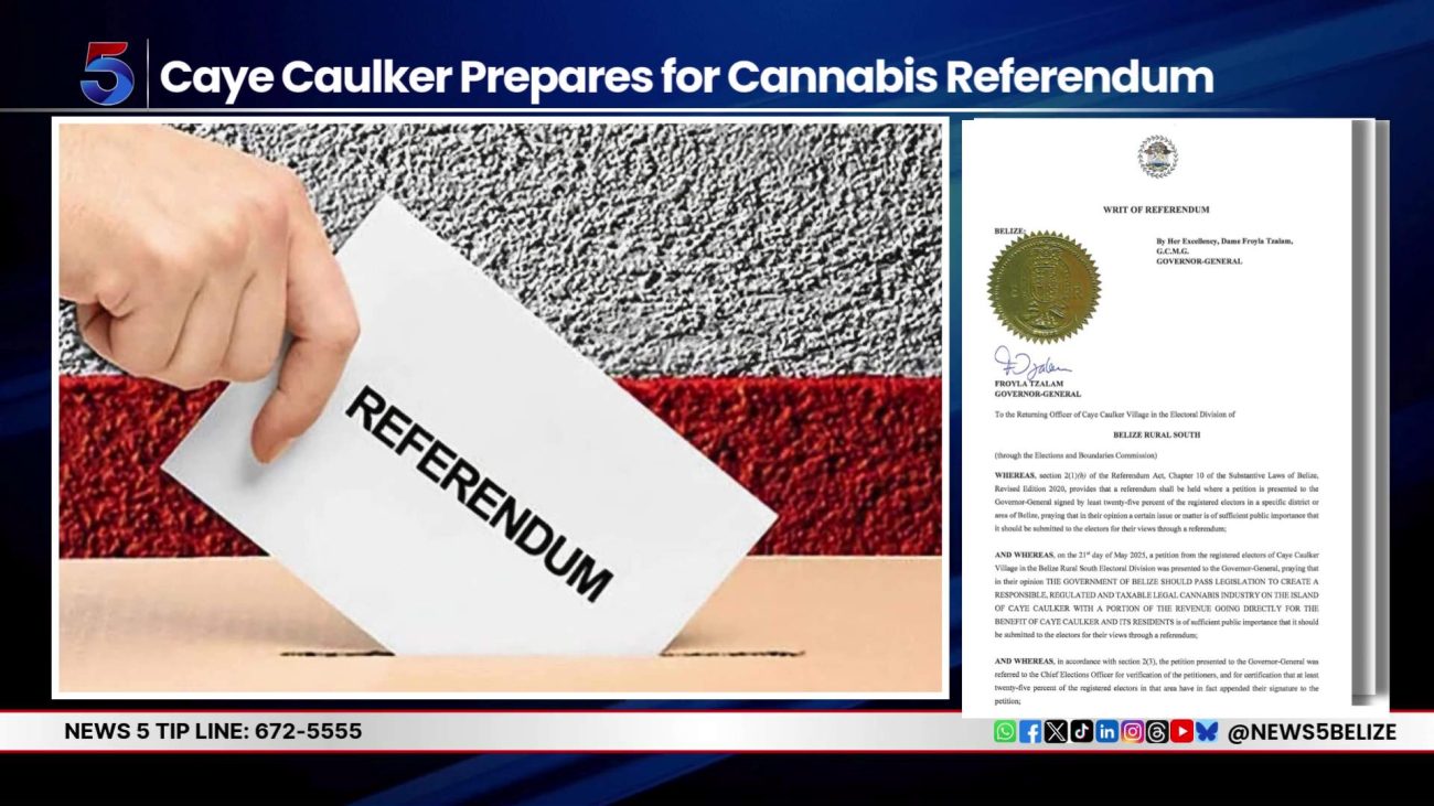 Caye Caulker to Vote on Legal Cannabis in October Referendum