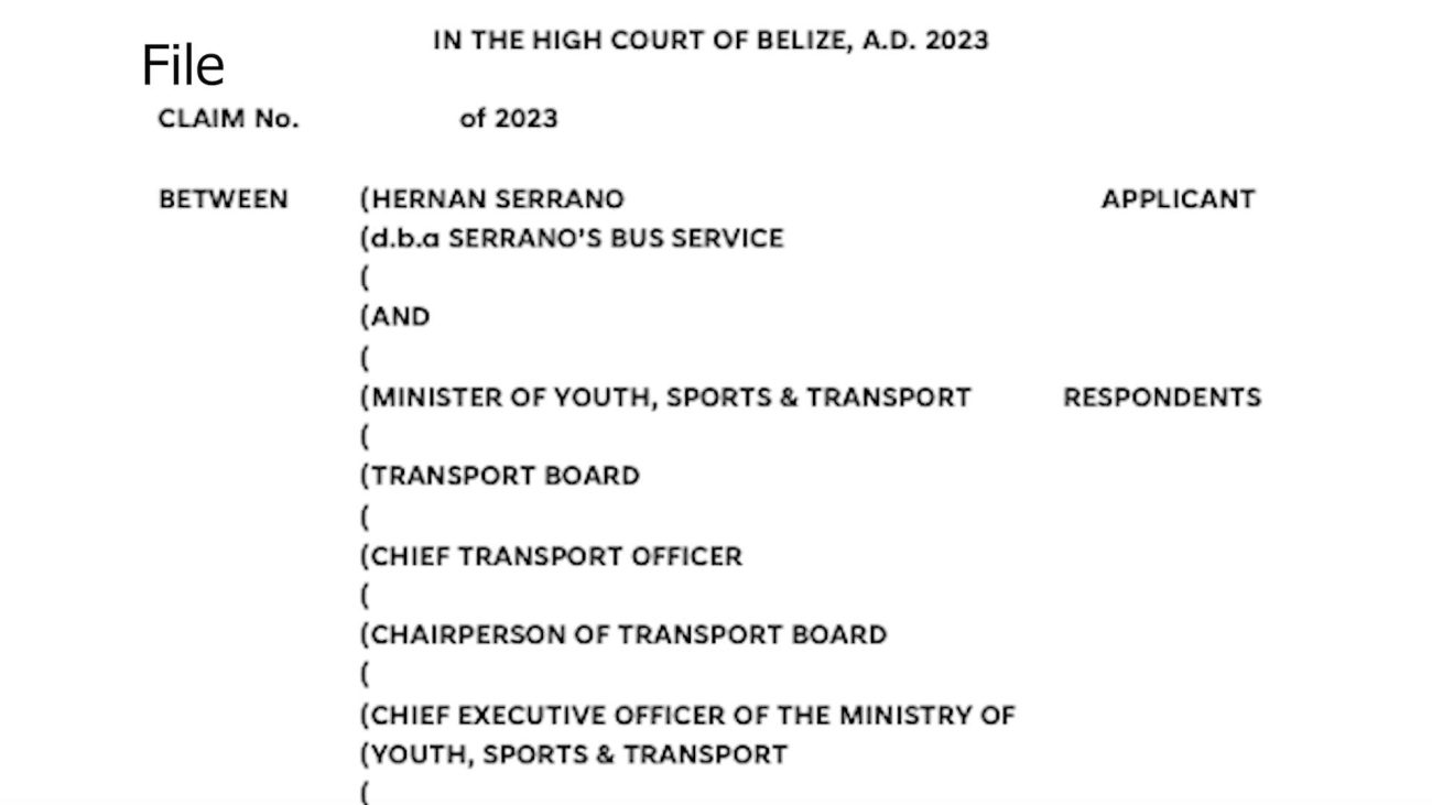 Serrano Wins $60,000 Lawsuit Against Belize Transport Board 