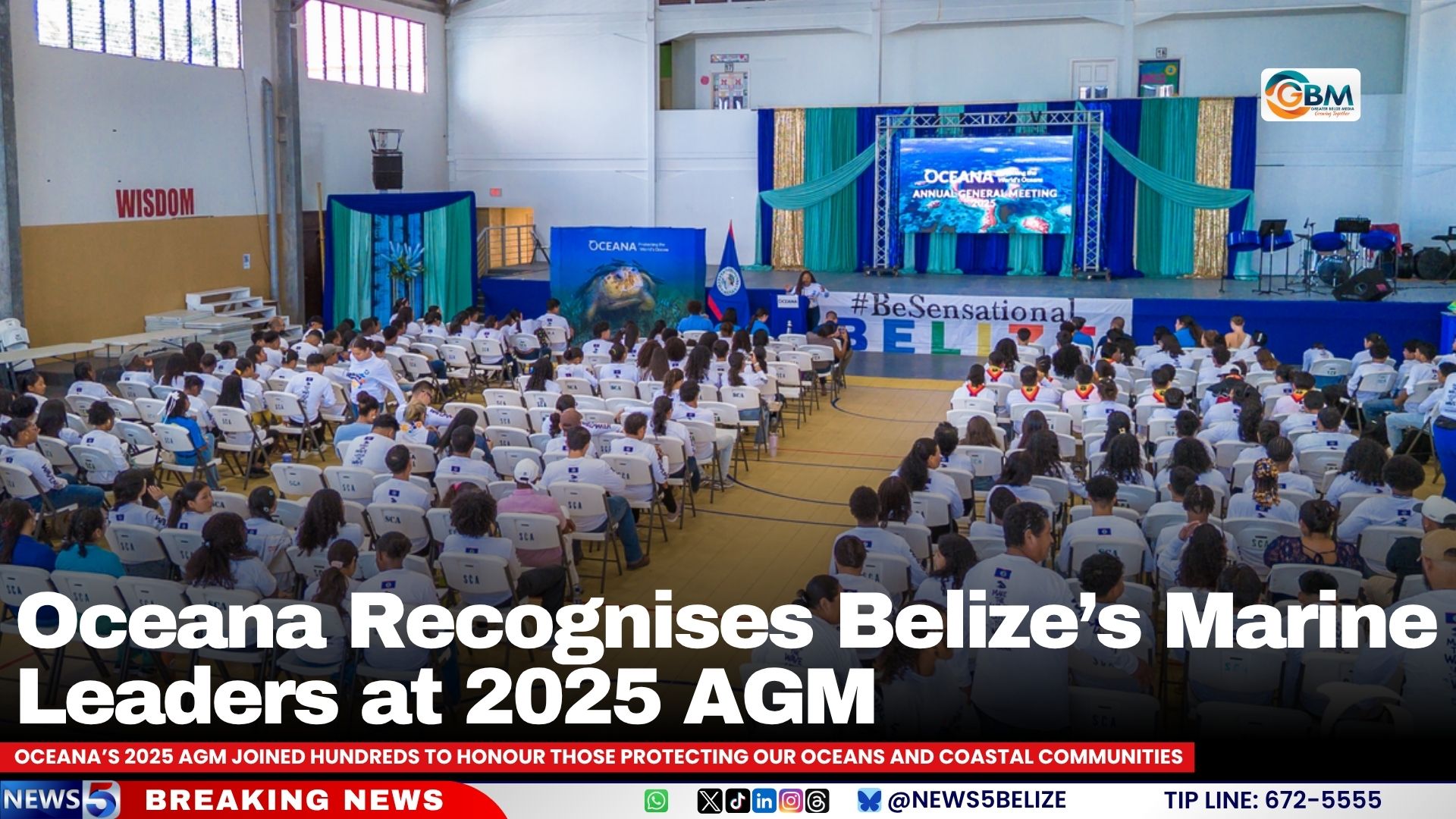 Oceana Recognises Belize’s Marine Leaders at 2025 AGM