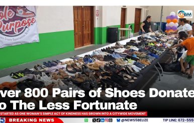Over 800 Pairs of Shoes Donated To The Less Fortunate