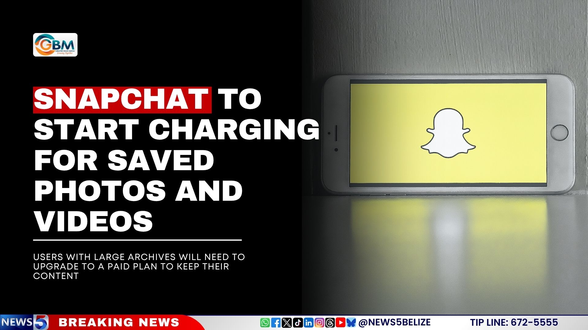 Snapchat to Start Charging for Saved Photos and Videos