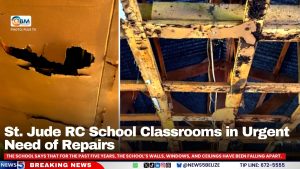 St. Jude RC School Classrooms in  Urgent Need of Repairs