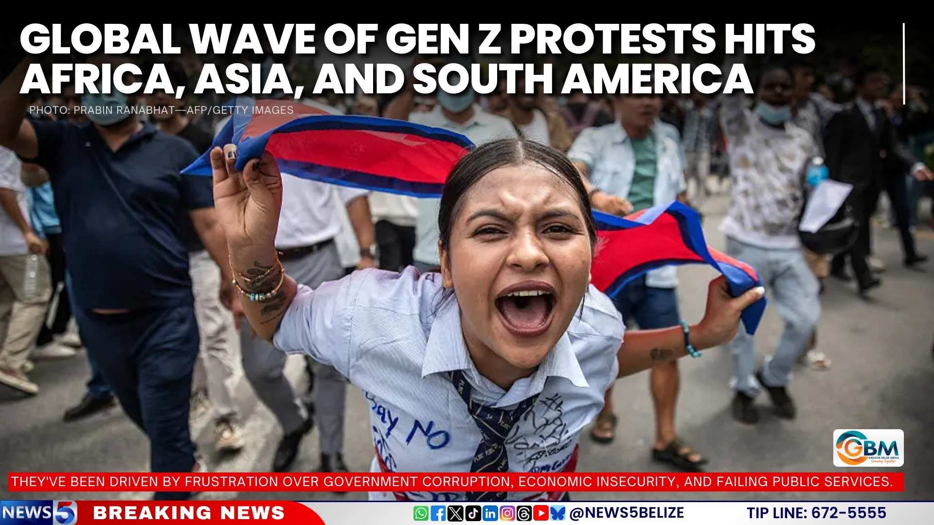 Global Wave of Gen Z Protests Hits Africa, Asia, and South America