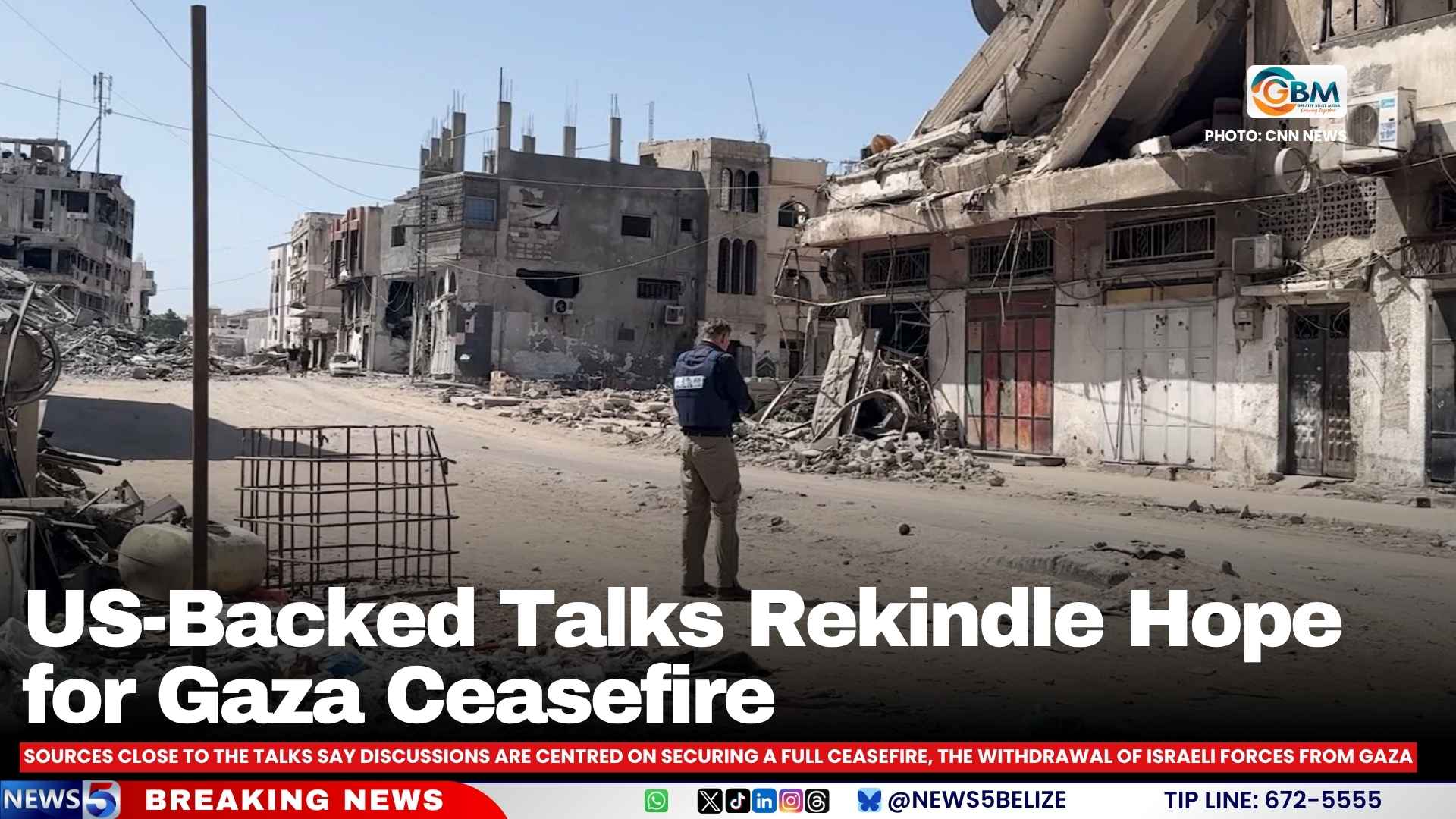US-Backed Talks Rekindle Hope for Gaza Ceasefire