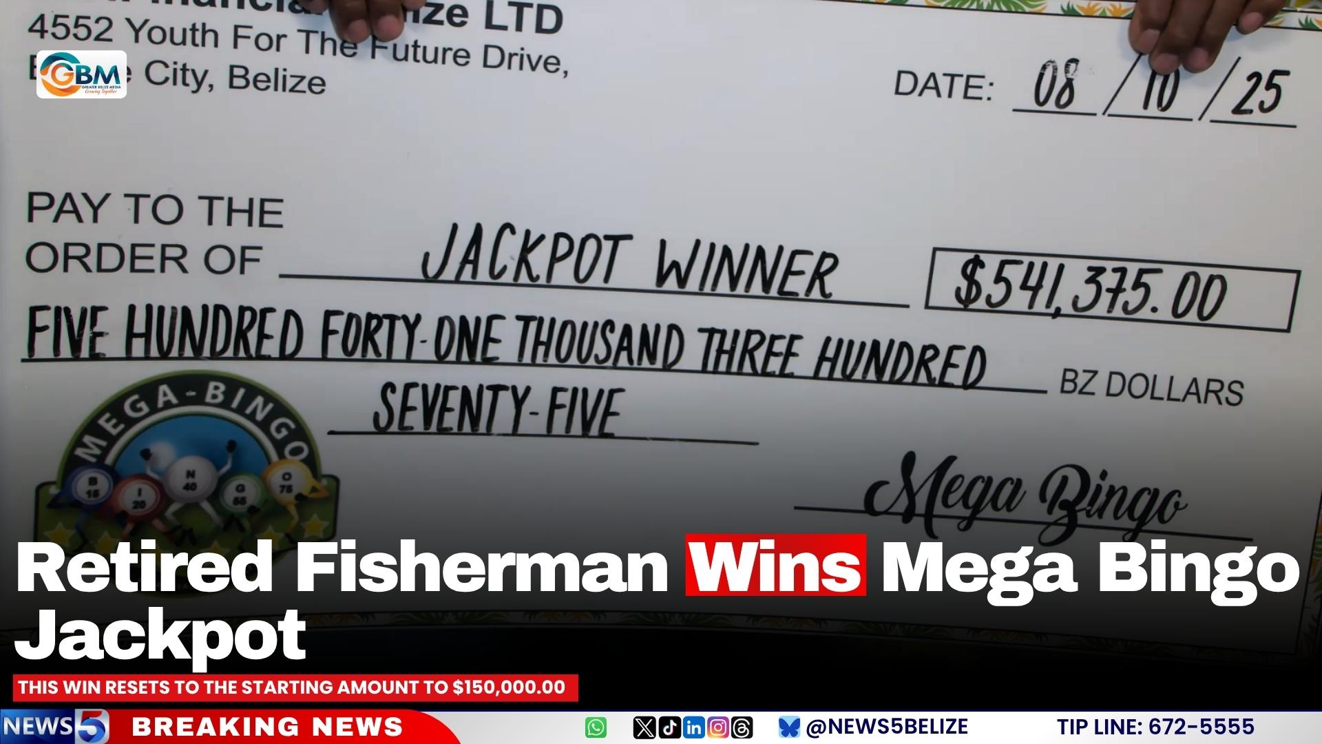 Retired Fisherman Wins Mega Bingo Jackpot