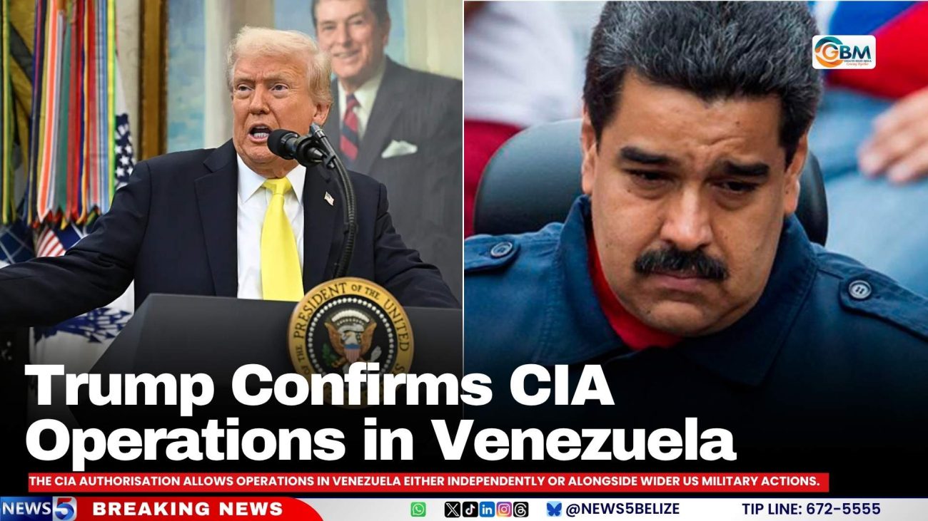 Trump Confirms CIA Operations in Venezuela
