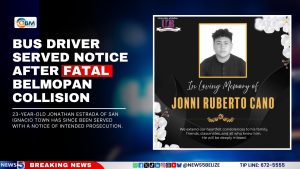 Bus Driver Served Notice after Fatal Belmopan Collision