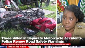 Three Killed in Separate Motorcycle Accidents, Police Renew Road Safety Warnings