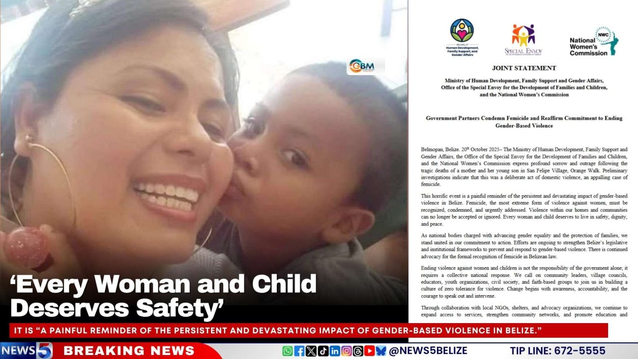 ‘Every Woman and Child Deserves Safety’