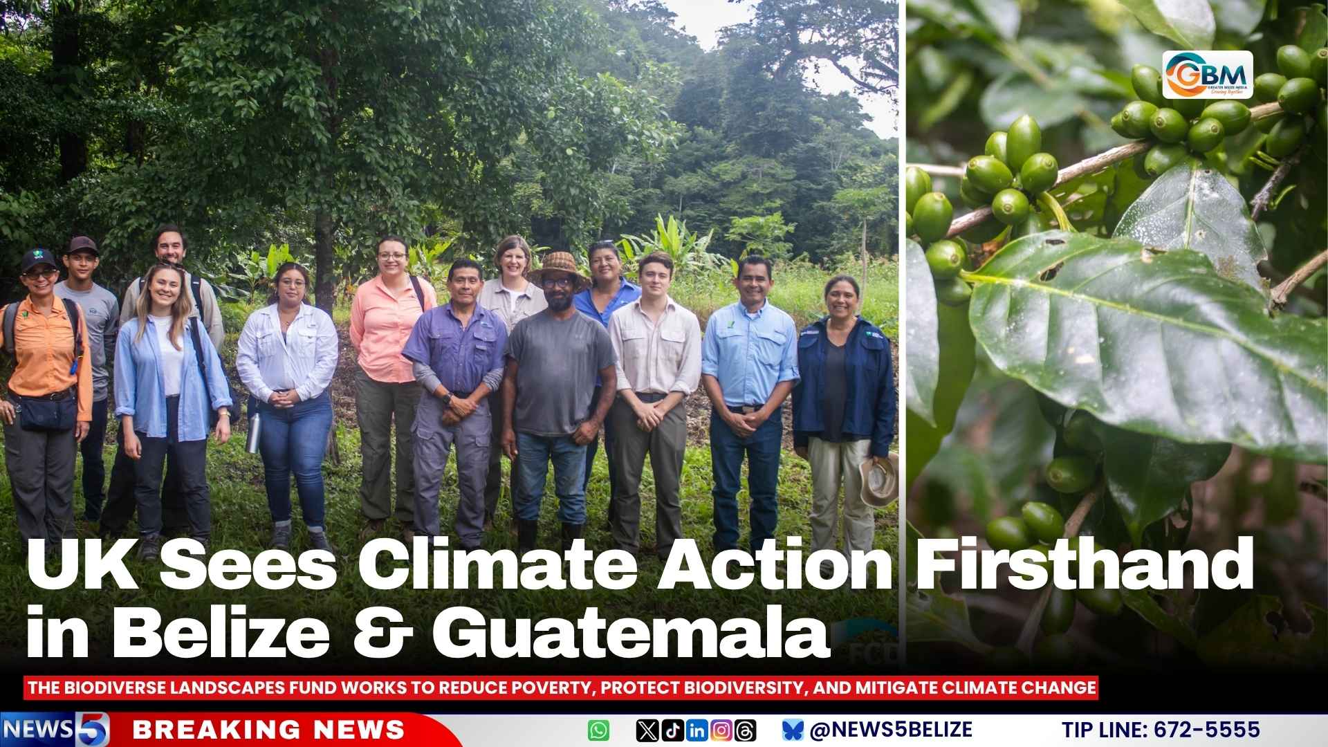 UK Sees Climate Action Firsthand in Belize & Guatemala