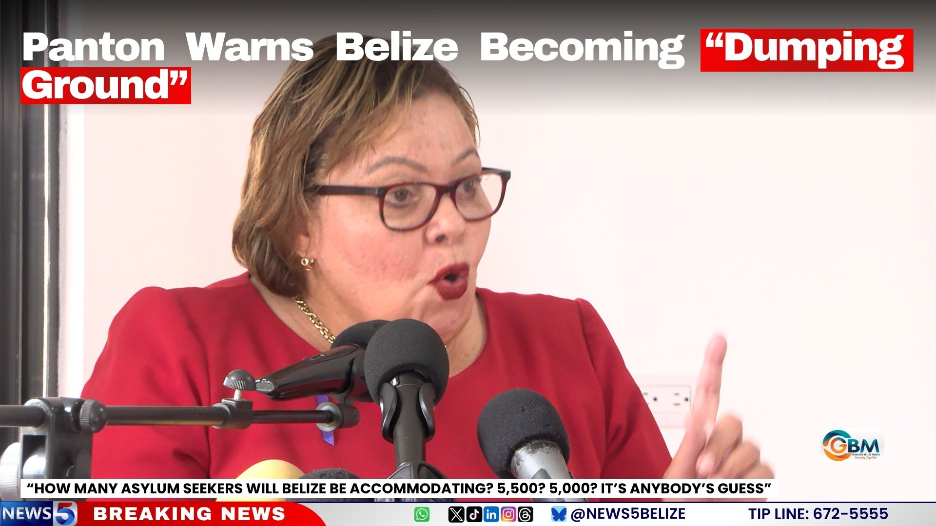 Panton Warns Belize Becoming “Dumping Ground”