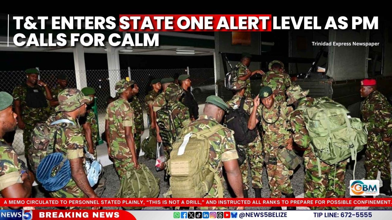 T&T Enters State One Alert Level as PM Calls for Calm