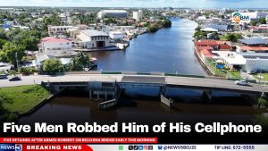 Five Men Robbed Him of His Cellphone