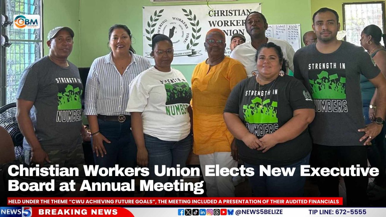 Christian Workers Union Elects New Executive Board at Annual Meeting