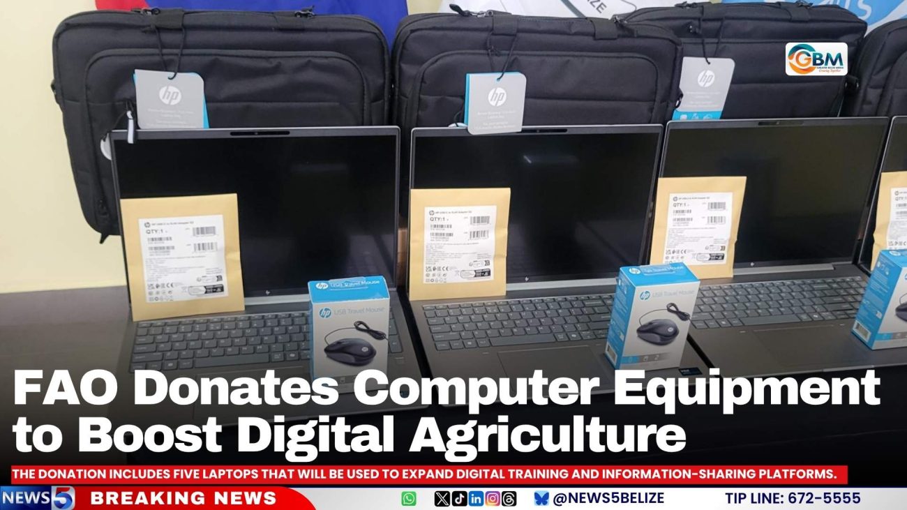 FAO Donates Computer Equipment to Boost Digital Agriculture