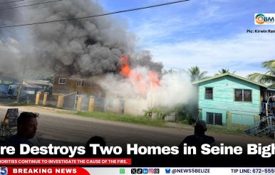 Fire Destroys Two Homes in Seine Bight