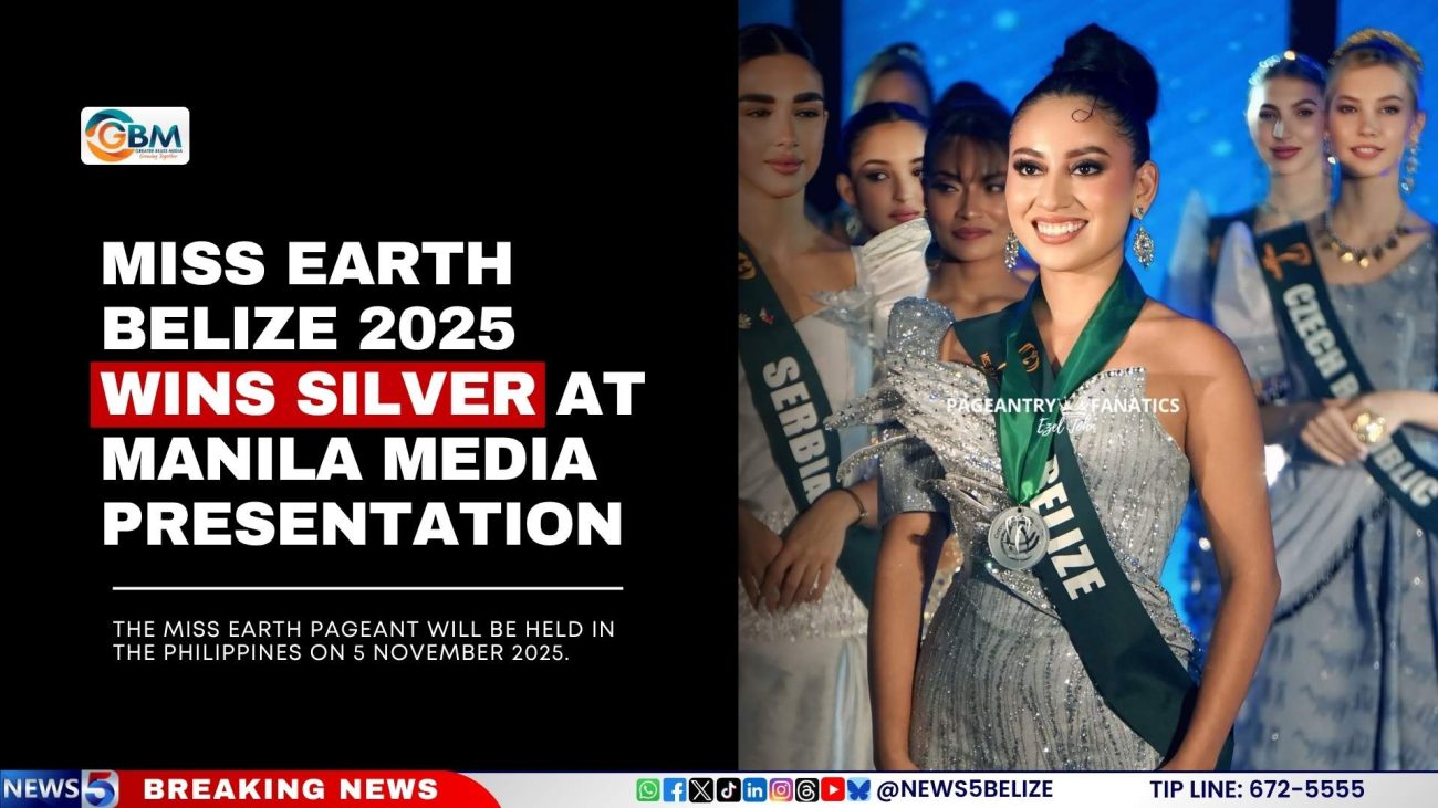 Miss Earth Belize 2025 Wins Silver at Manila Media Presentation