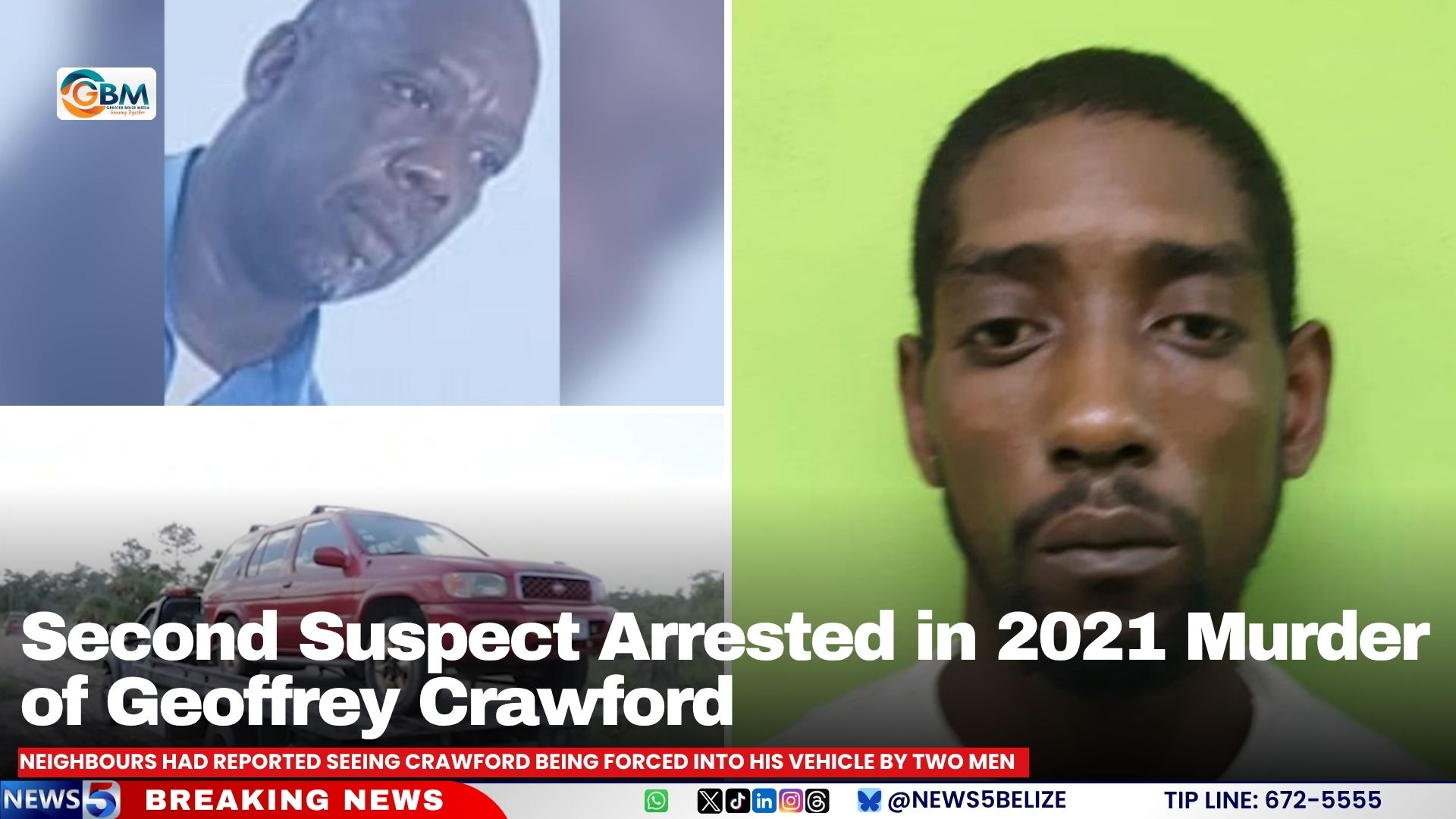 Second Suspect Arrested in 2021 Murder of Geoffrey Crawford