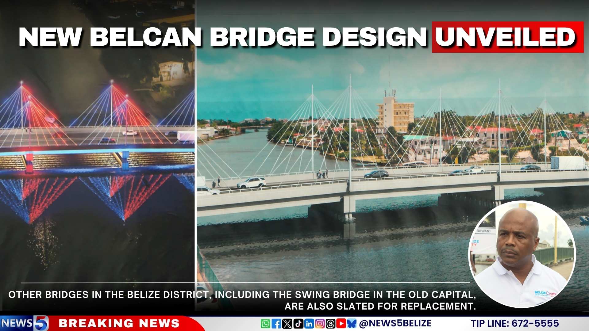 New Belcan Bridge Design Unveiled