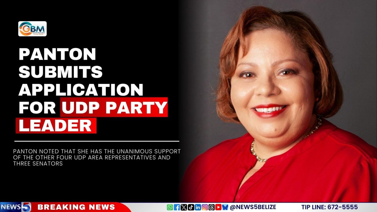 Panton Submits Application for UDP Party Leader