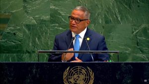Prime Minister John Briceño