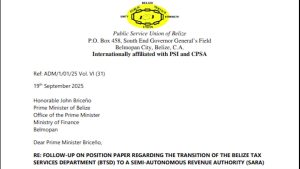 PSU Calls GOB lack of Response on SARA Concerns Disrespectful