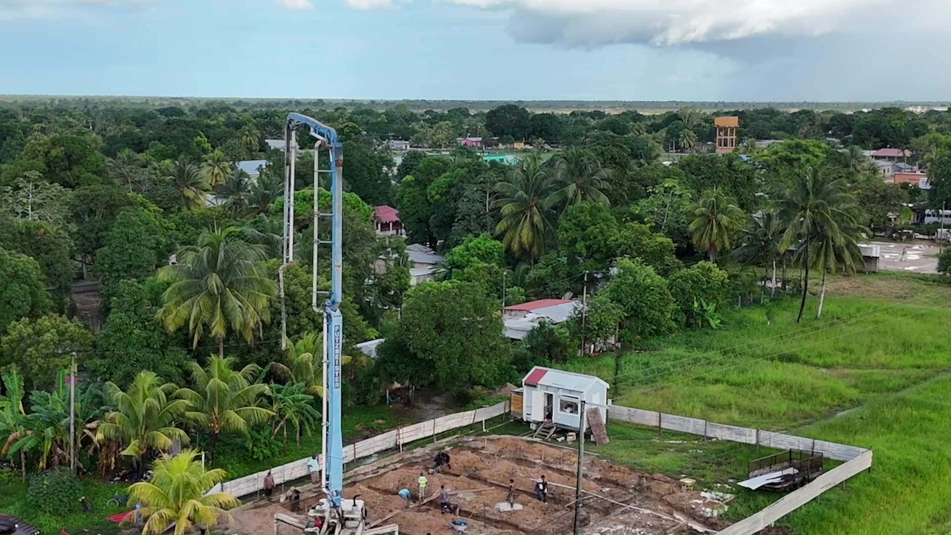 Discarded Firearms Form Foundation of New Police Station