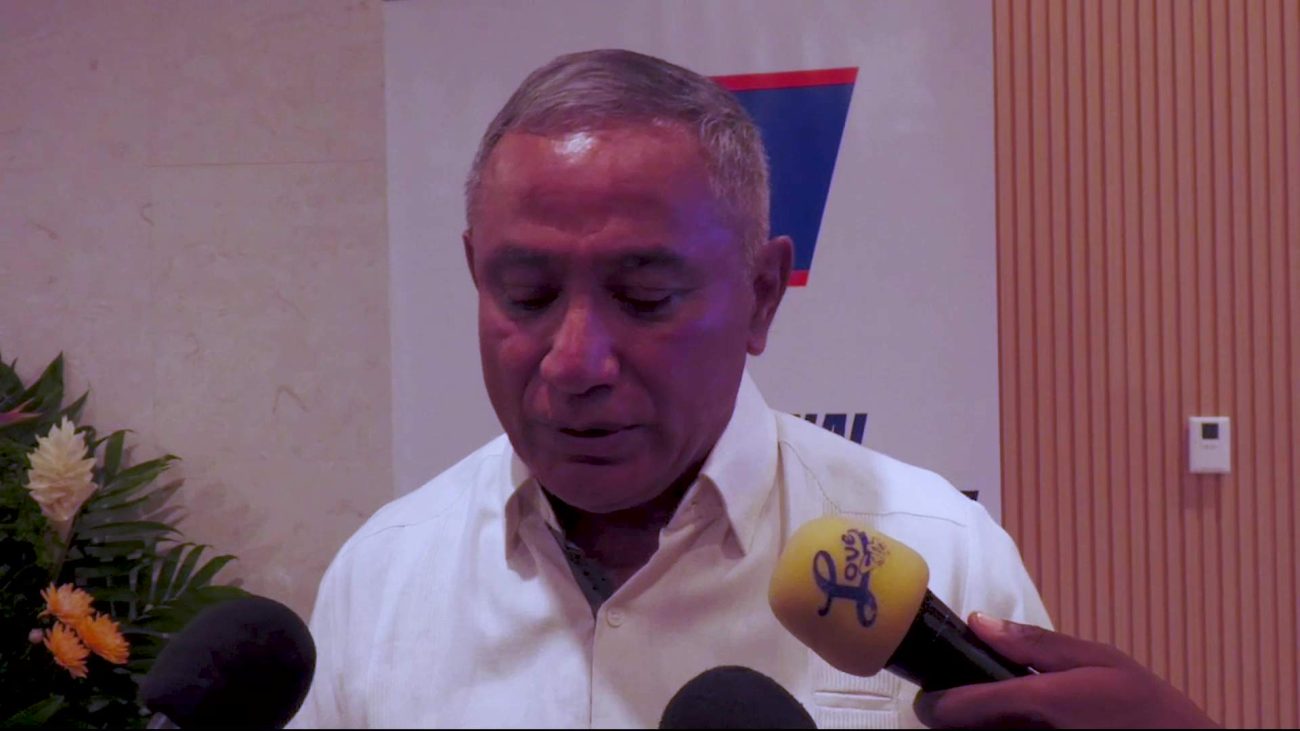 Prime Minister John Briceño