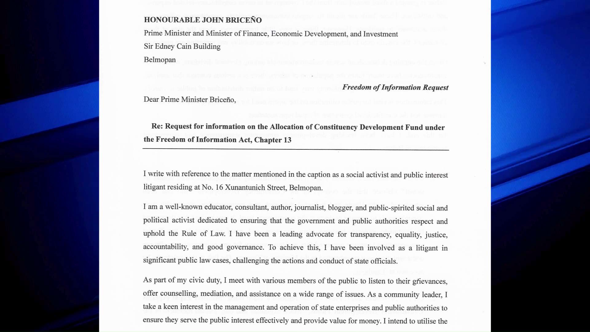 Enriquez’s Second FOIA Targets Constituency Fund Spending