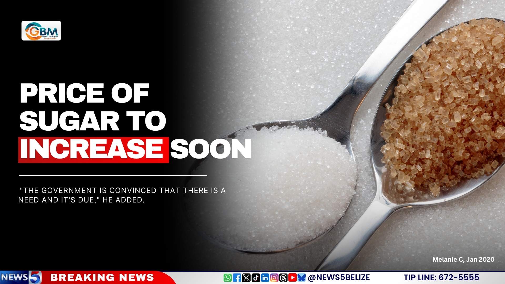 Price of Sugar to Increase Soon