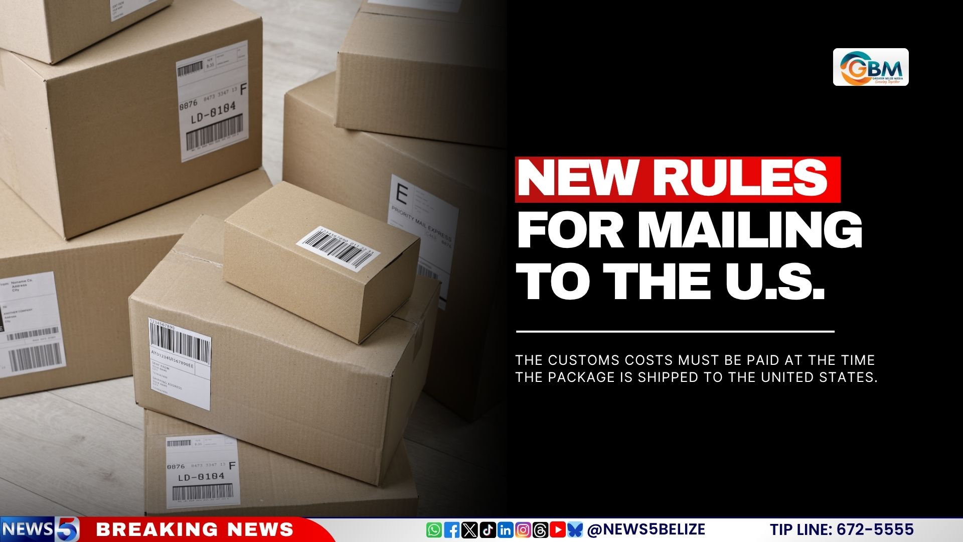 New Rules for Mailing to the U.S.