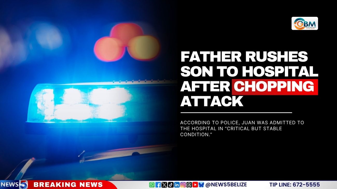 Father Rushes Son to Hospital After Chopping Attack